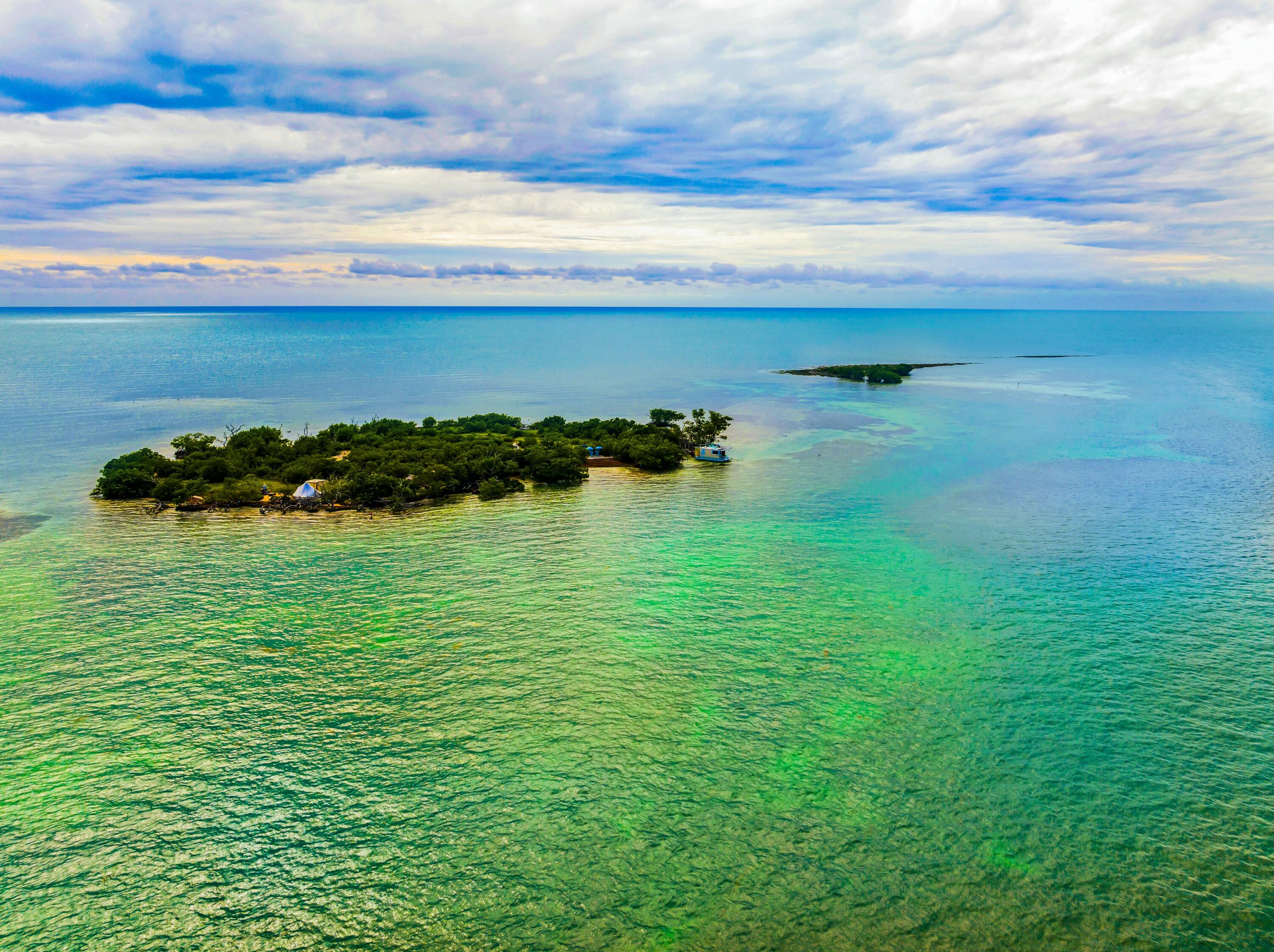 a view of an ocean