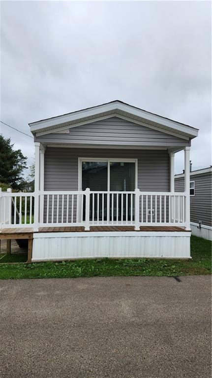 front view of house with a yard