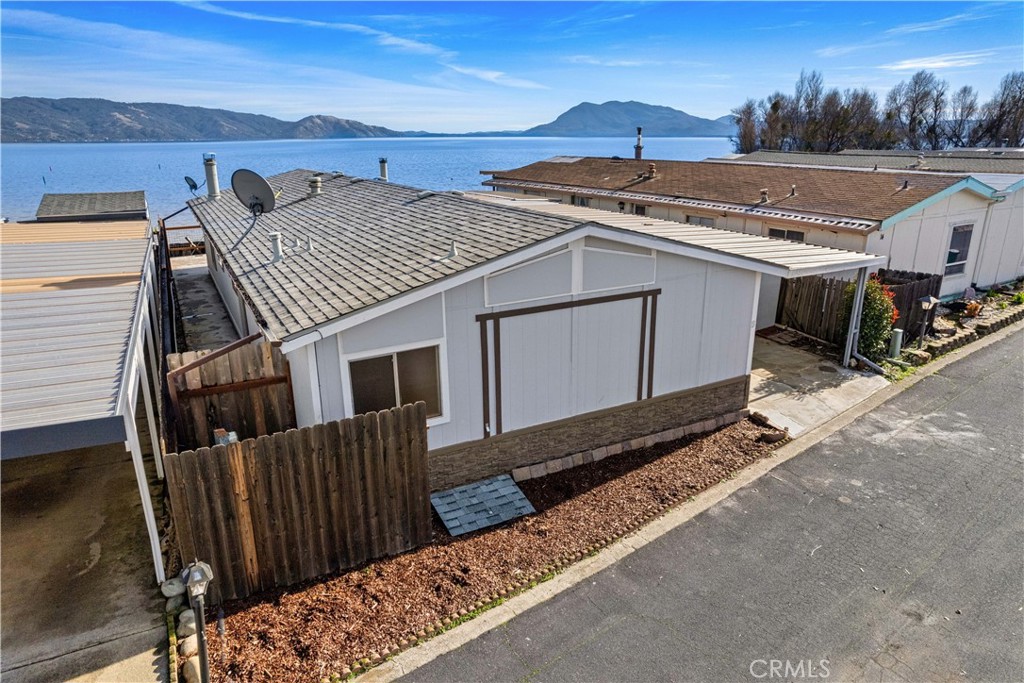 a view of a house with a roof deck