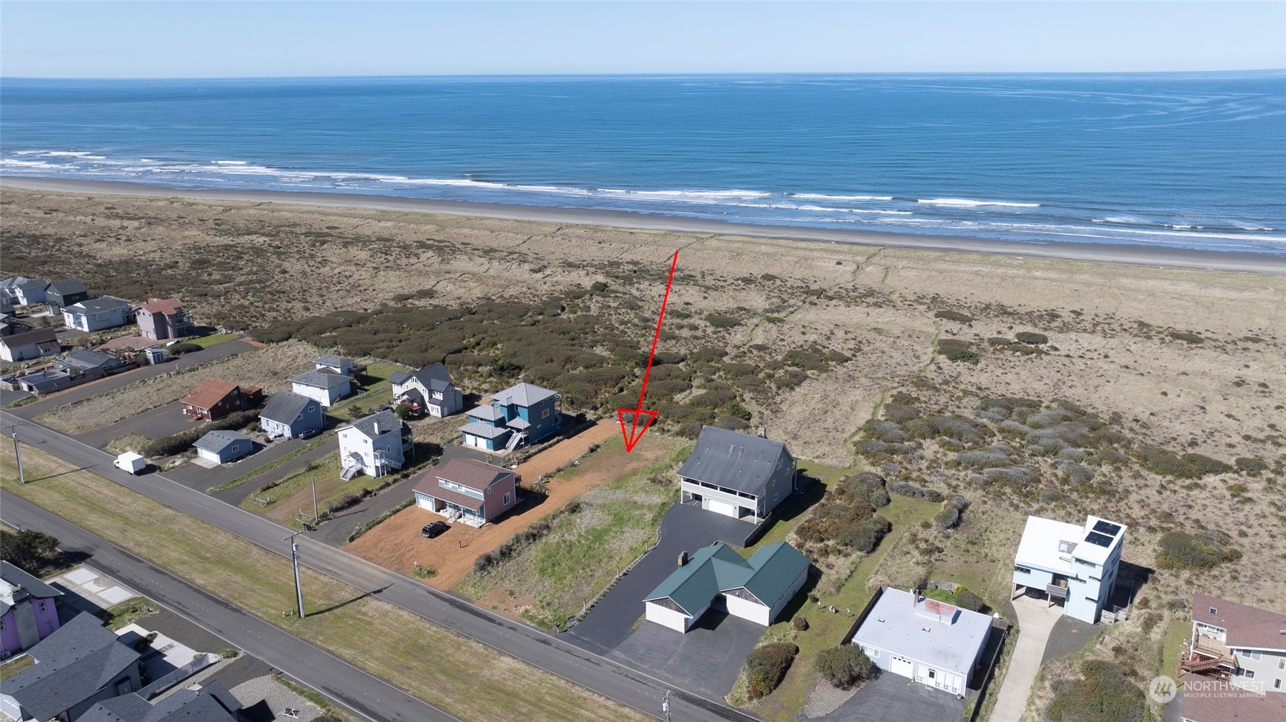 a view of a ocean beach