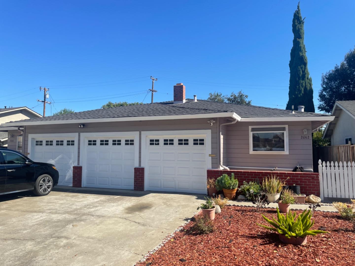 a view of a house with a patio