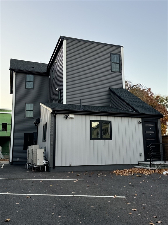 a side view of a house