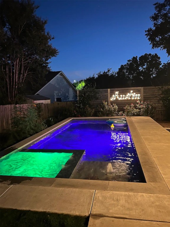 a view of outdoor space yard and swimming pool