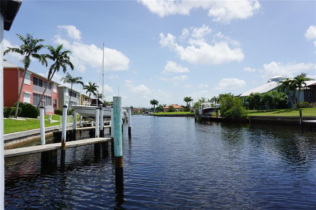 This way out to Charlotte Harbor from your dock/lift.