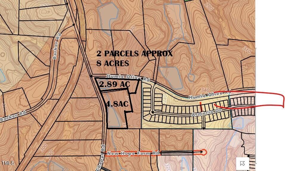 2 PARCELS OUTLINED GIS