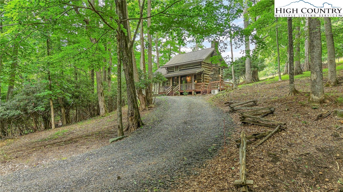 a view of outdoor space with trees