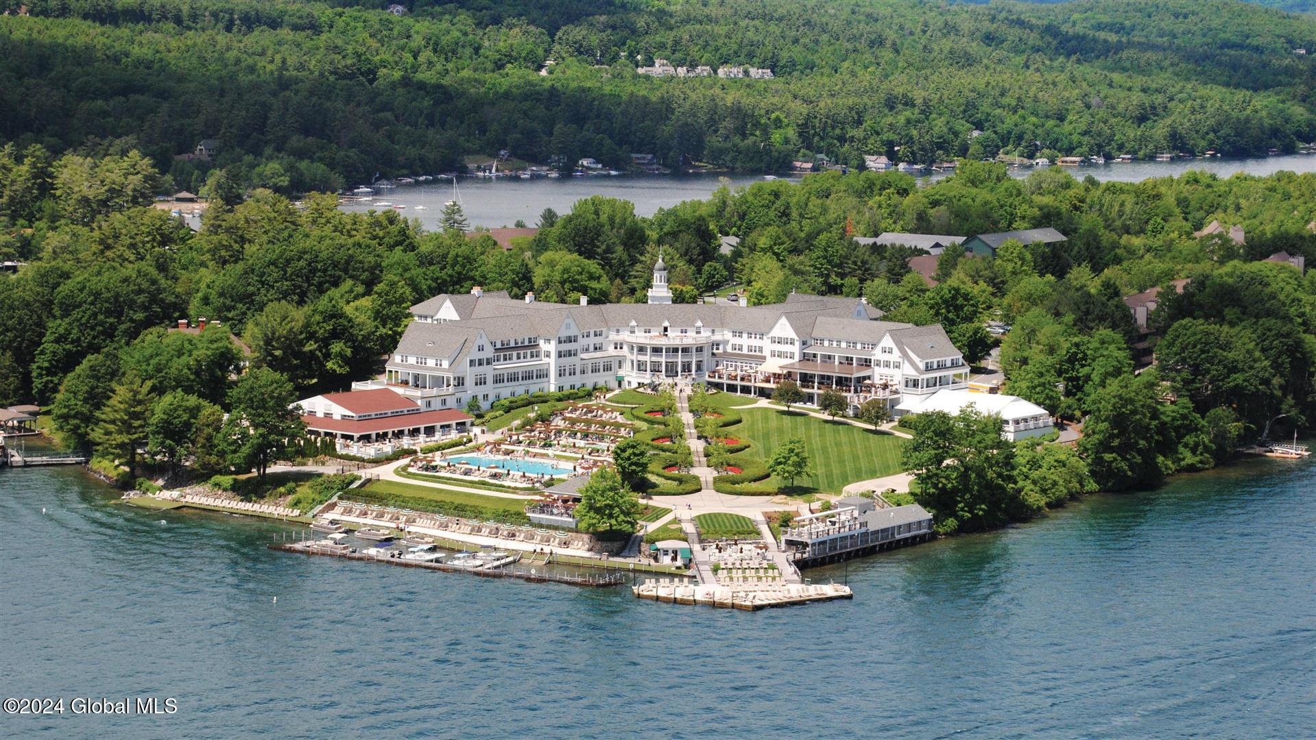 Sagamore Resort Aerial