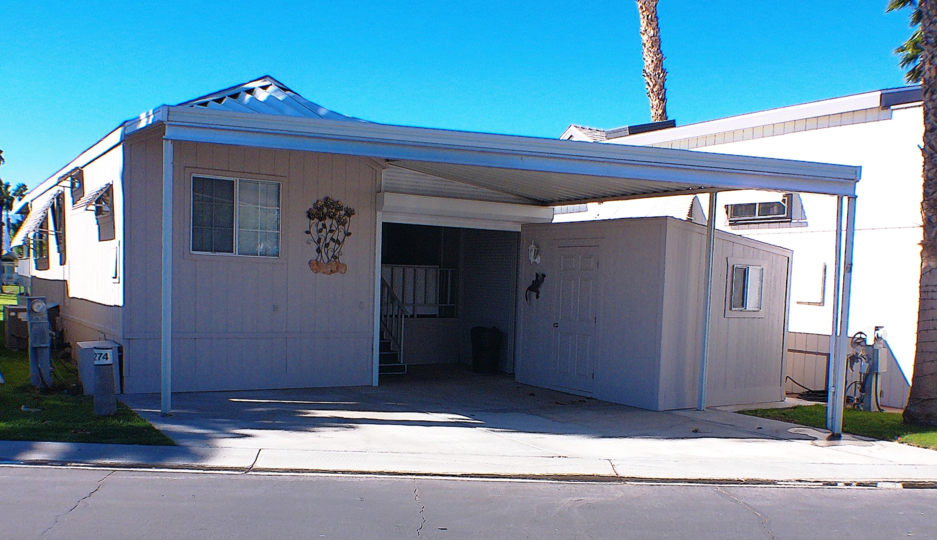 a view of front door