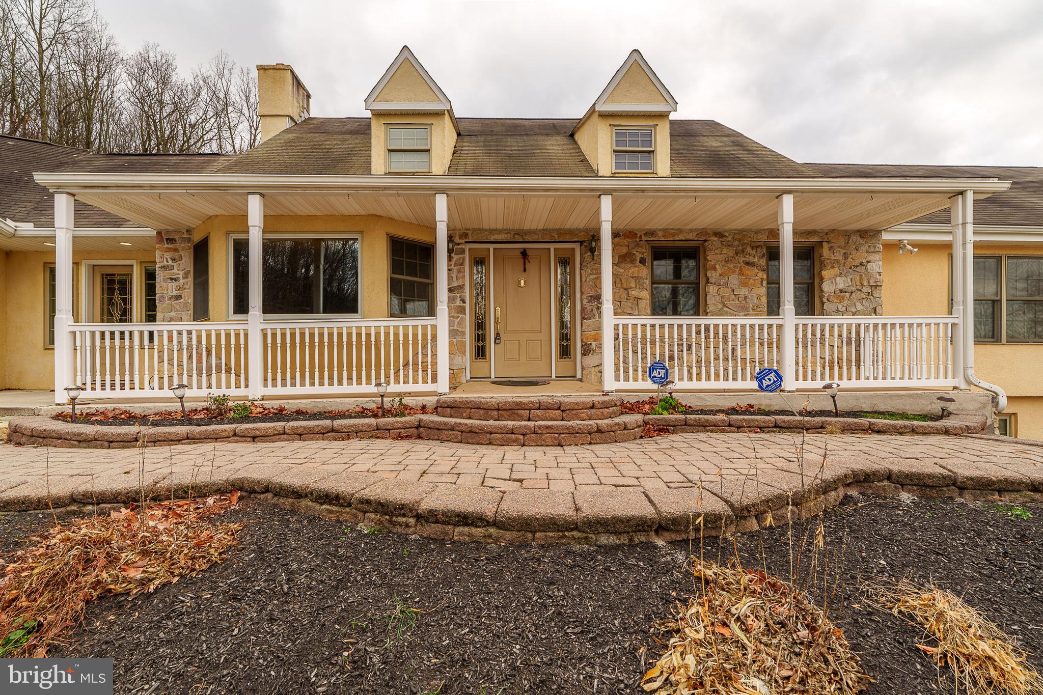 front view of a house