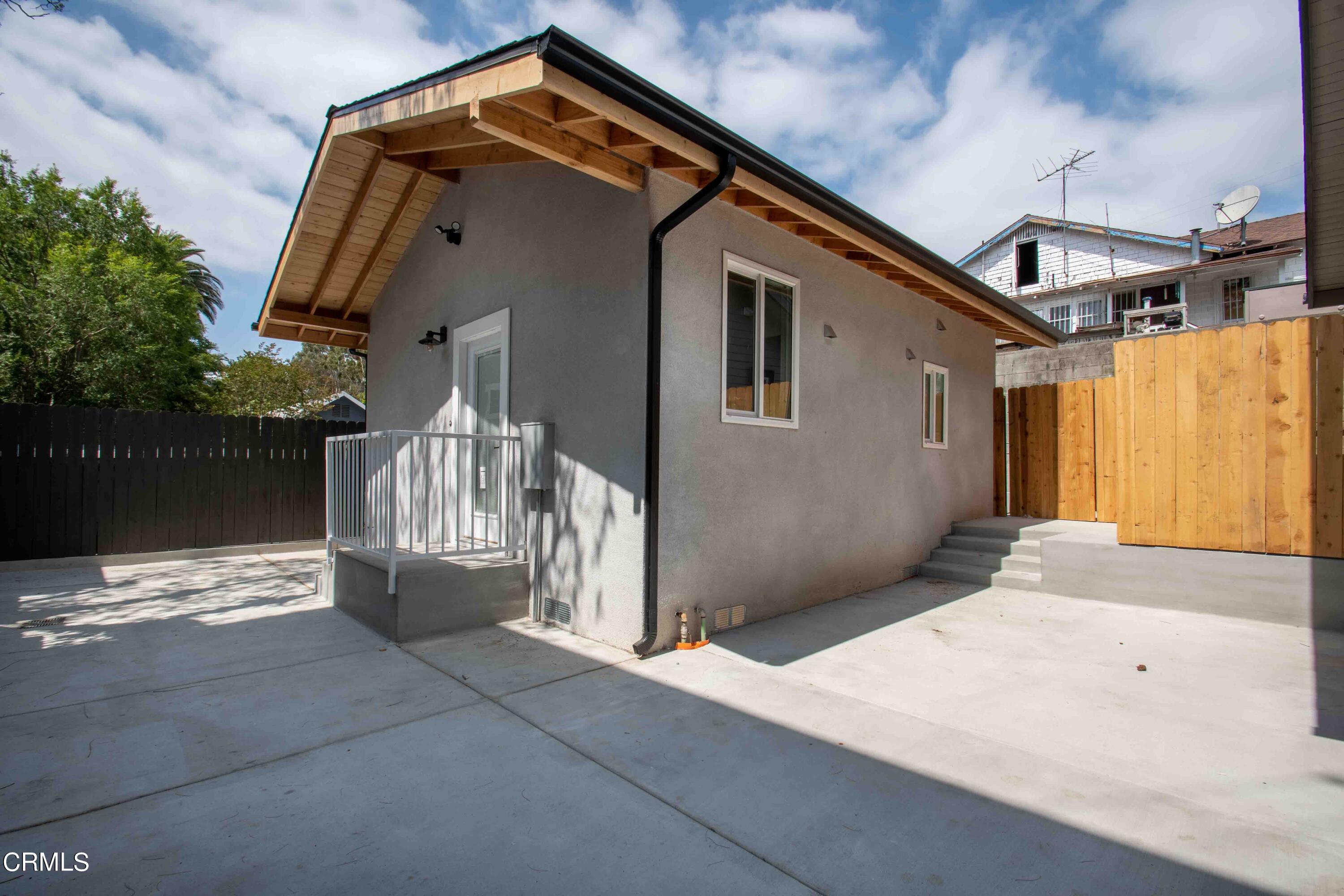 a front view of a house with a garage