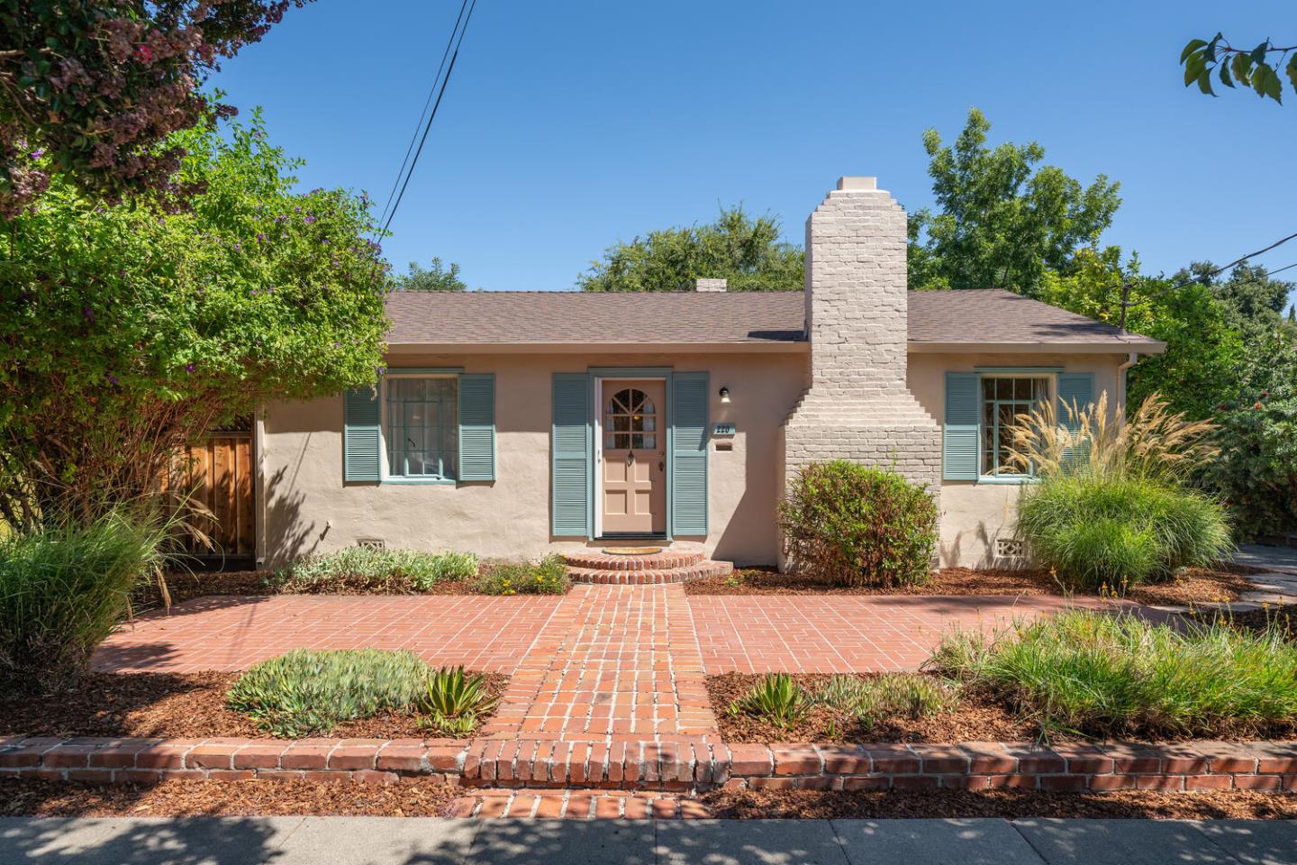 a front view of a house with a porch