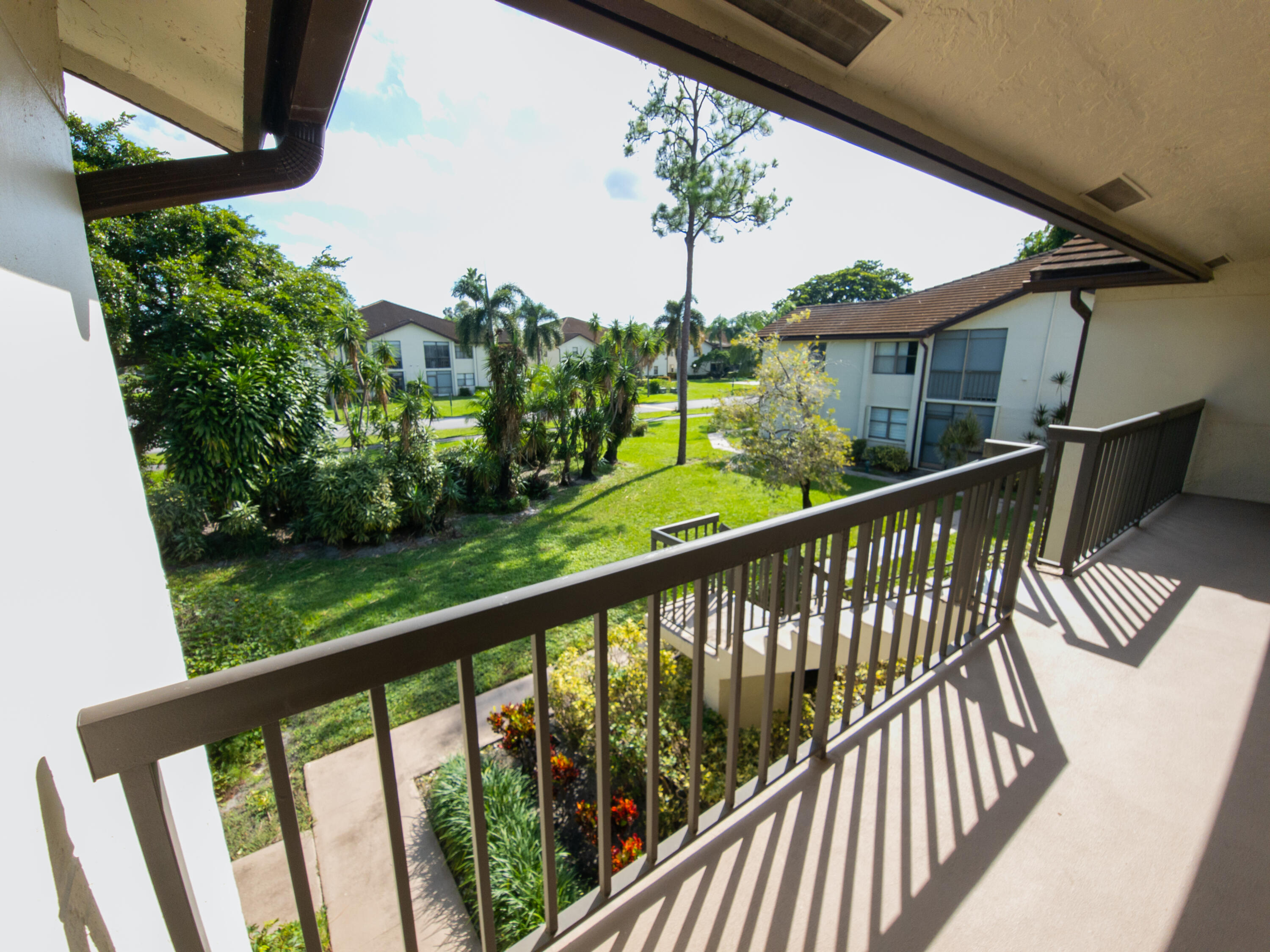 a view of a porch