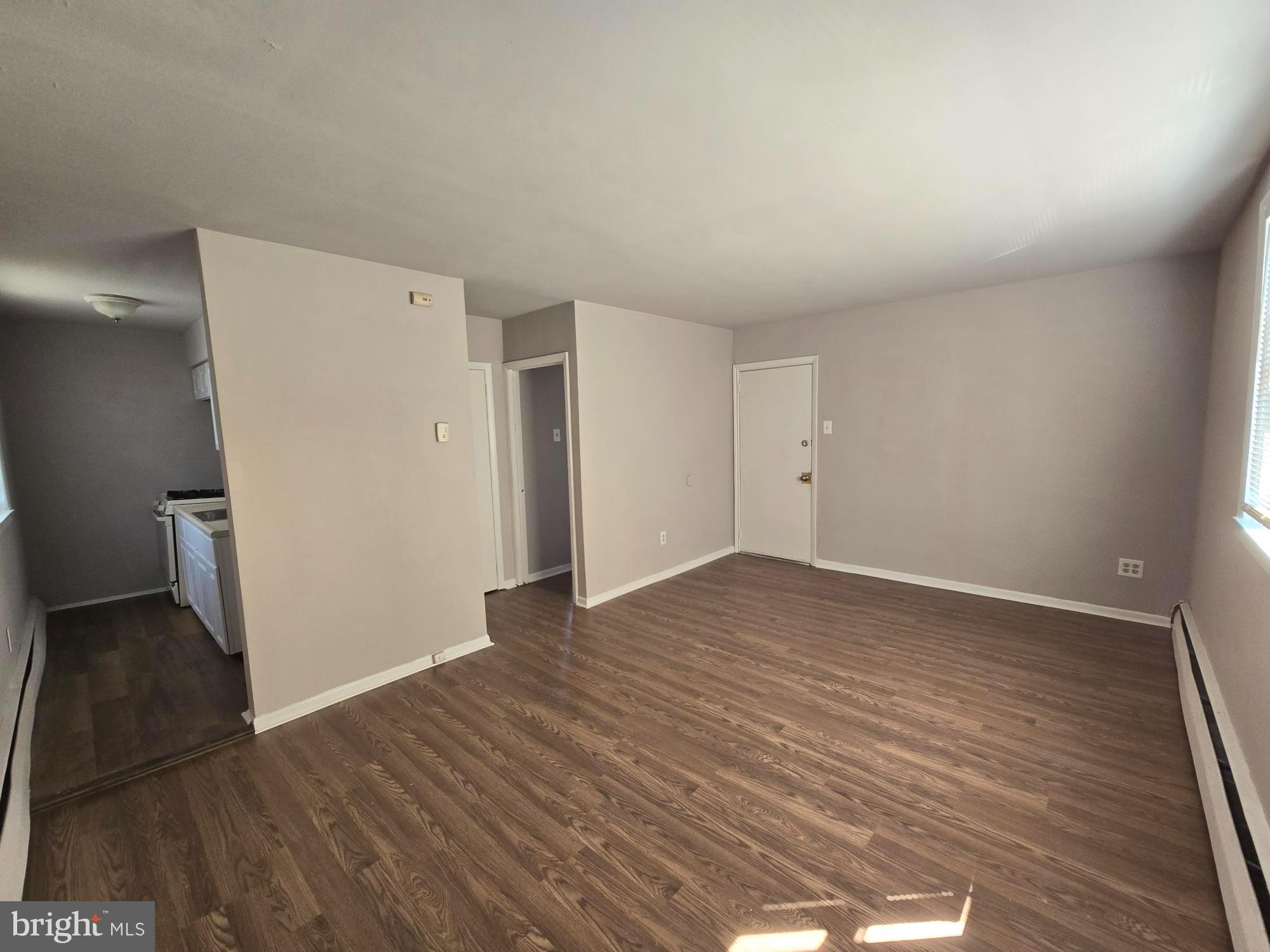 wooden floor in an empty room