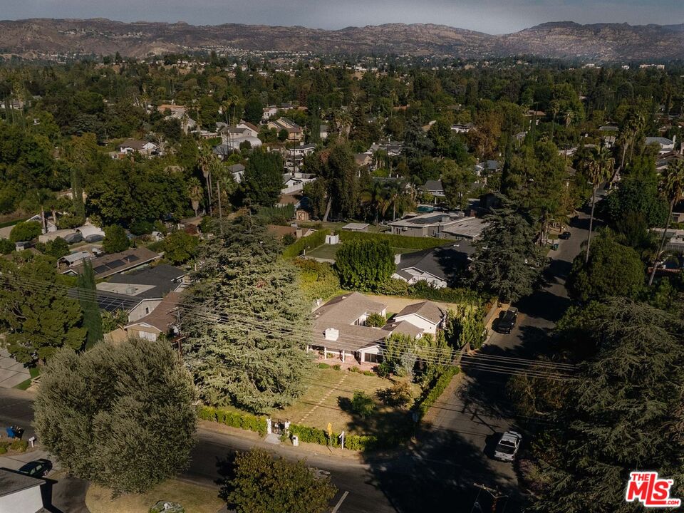 a view of outdoor space and mountain view