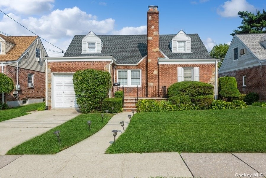 front view of house with a yard