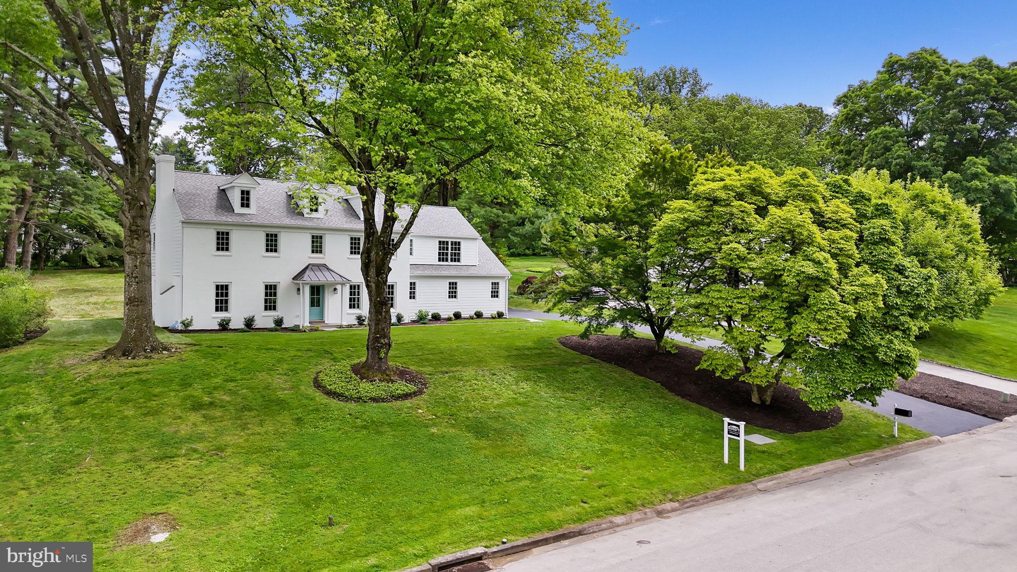 a view of a house with garden