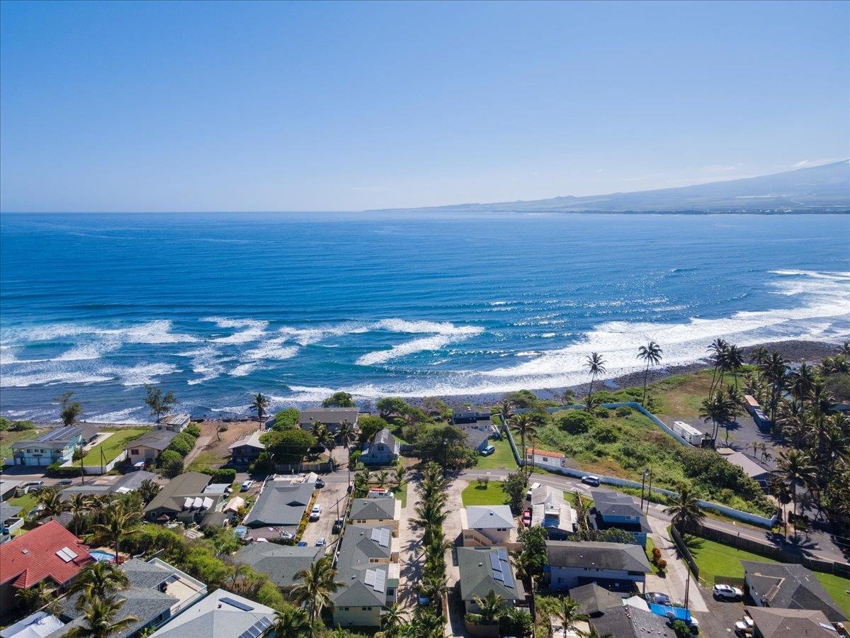 a view of a city with ocean