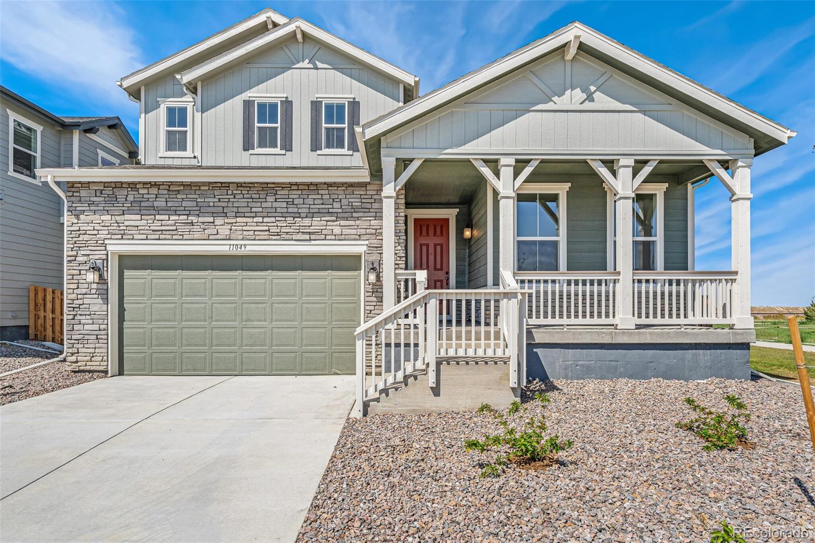 front view of a house