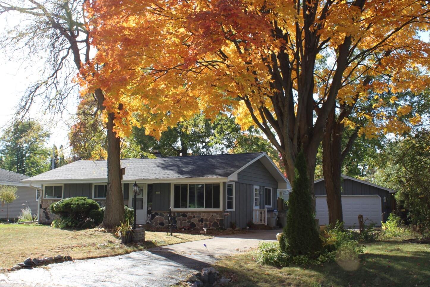 Fall front view