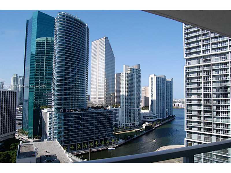 a view of a city with tall buildings