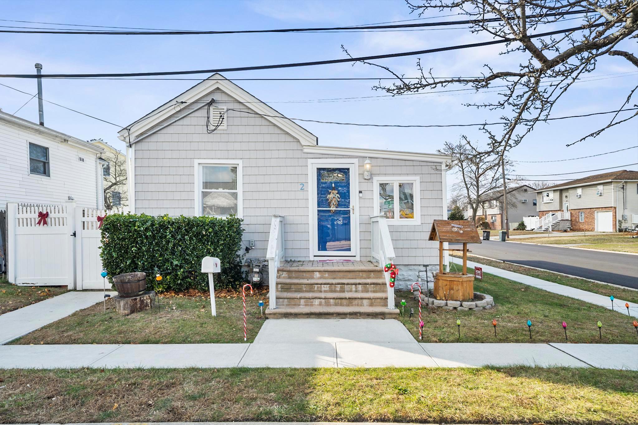 View of bungalow-style home