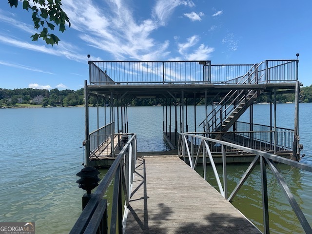 a view of balcony and deck