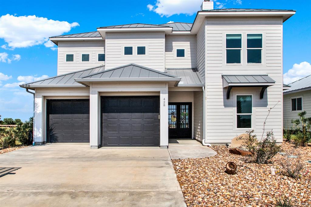 a house view with a outdoor space