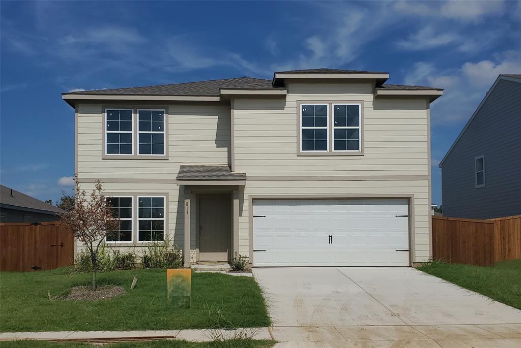 front view of house with a yard