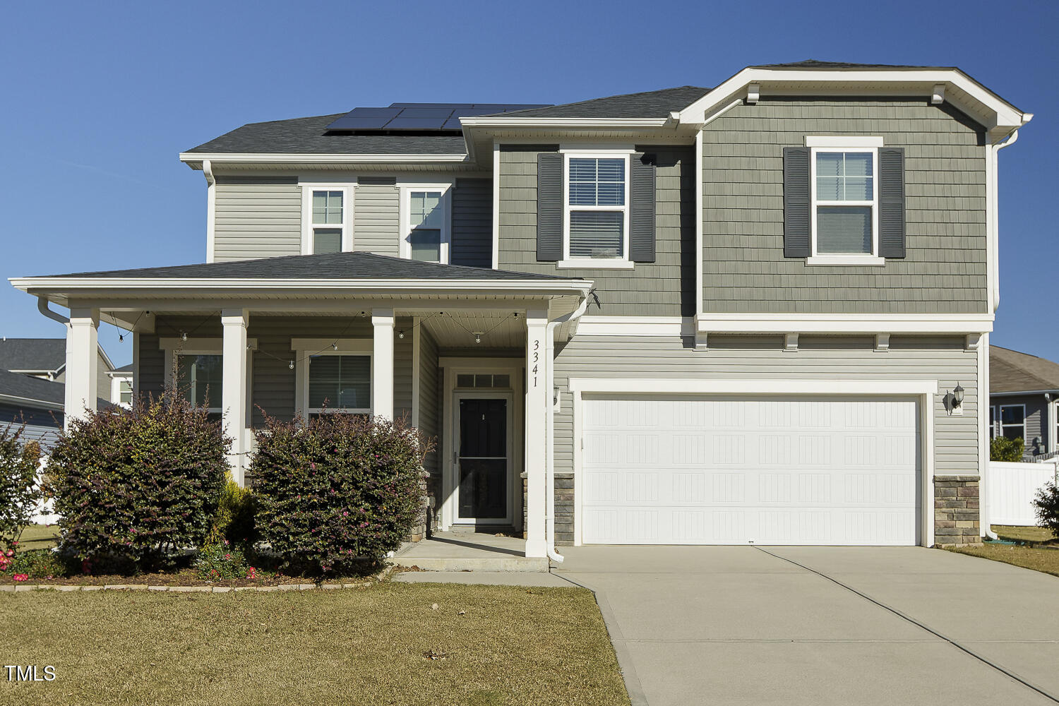 front view of a house