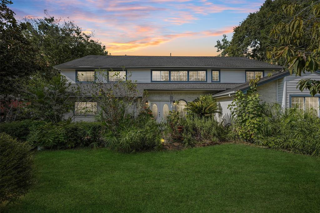 Enveloped by Mature Trees, a Gardener's Paradise. Photo is digitally enhanced.