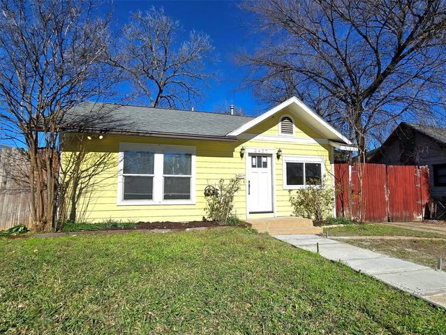 $254,900 | 2427 Sharon Street | North Oak Cliff