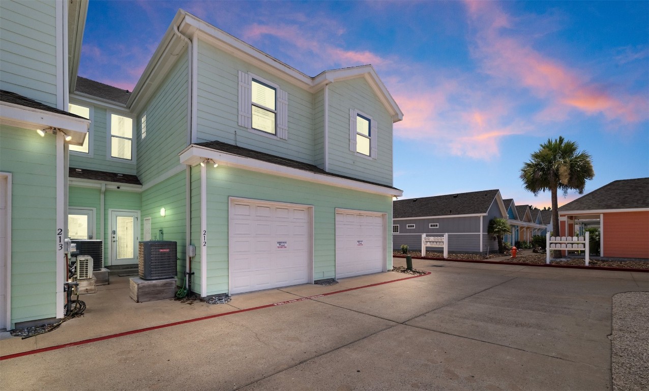 a view of a house with a outdoor space