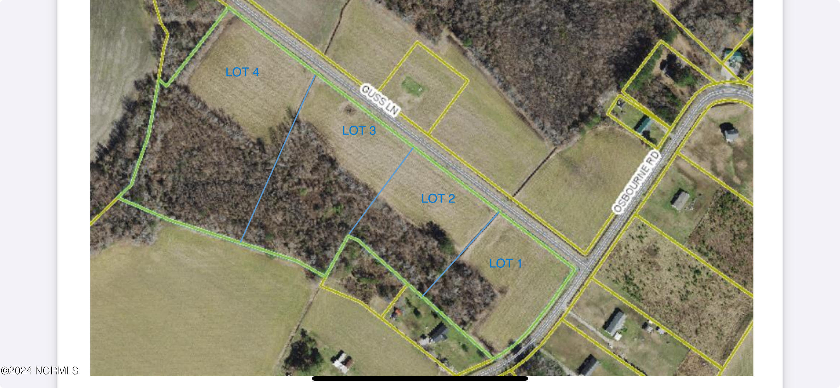 Guss Place Lot Layout