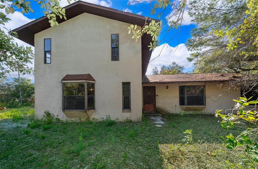 front view of house with a yard