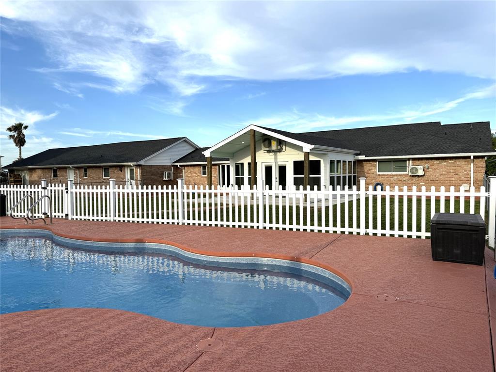 a view of a house with a deck