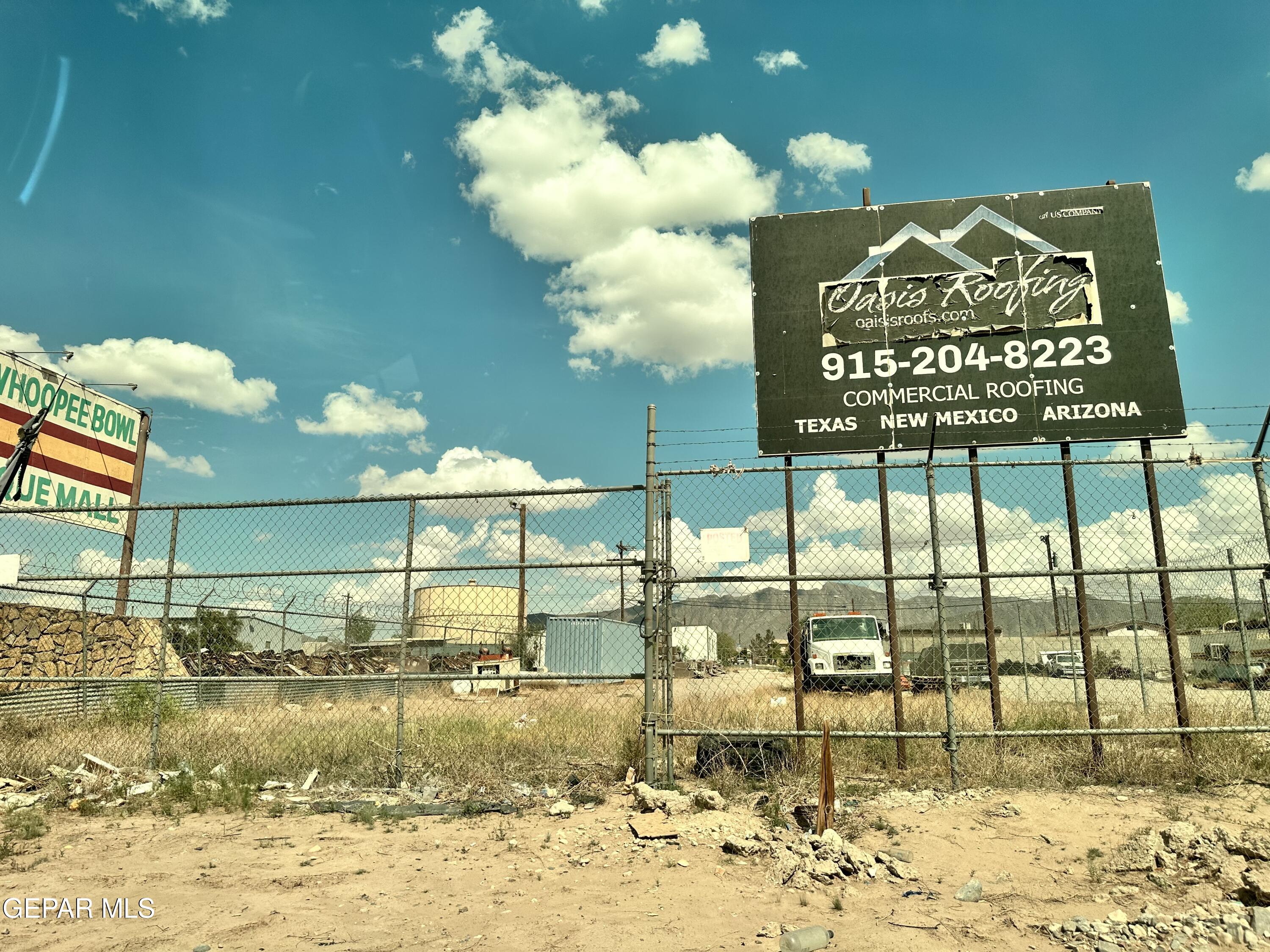 a view of a sign board