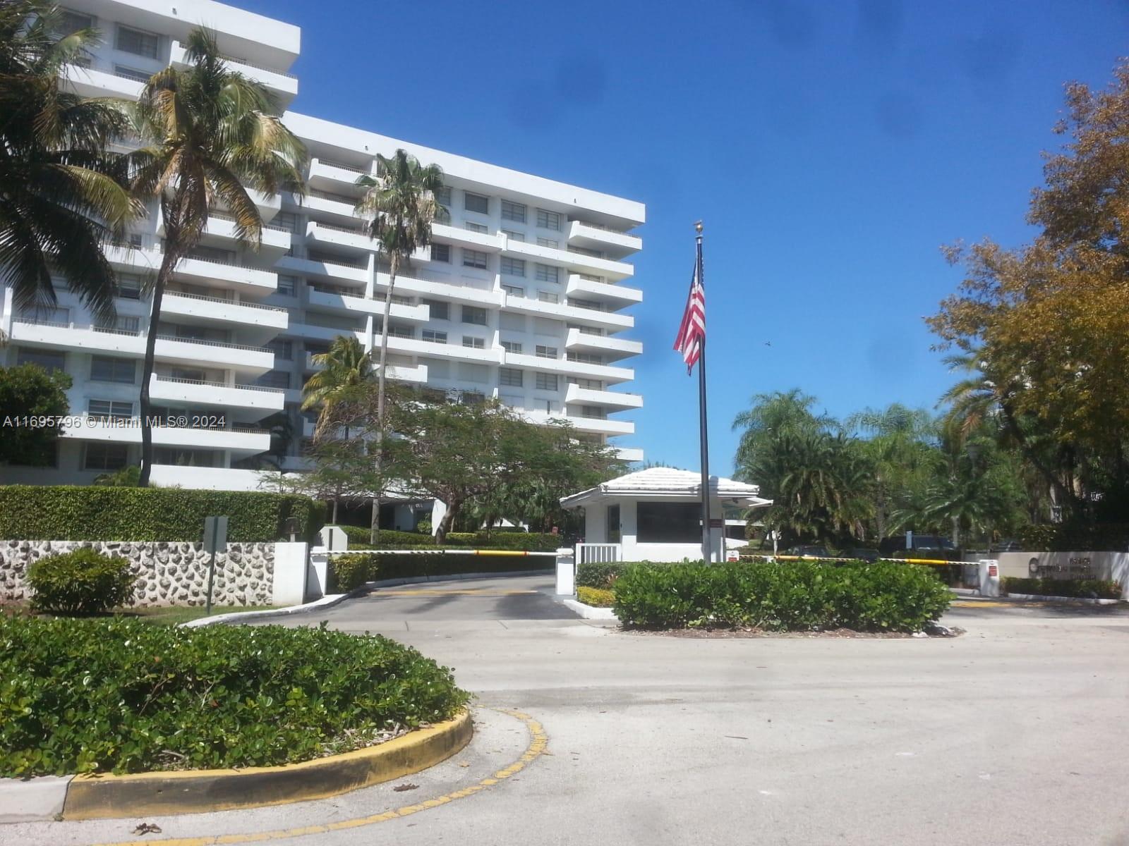 a front view of a building