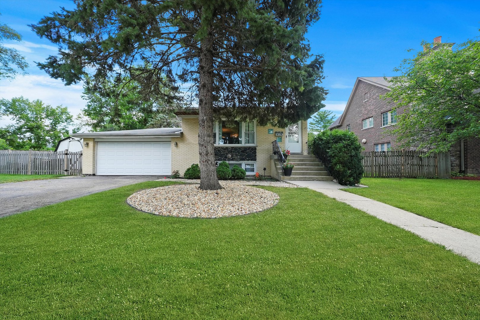 a view of outdoor space and yard