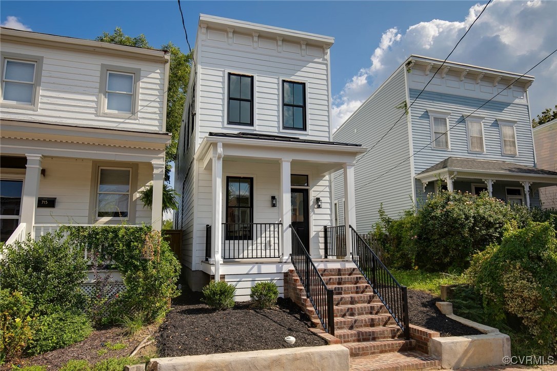 front view of house