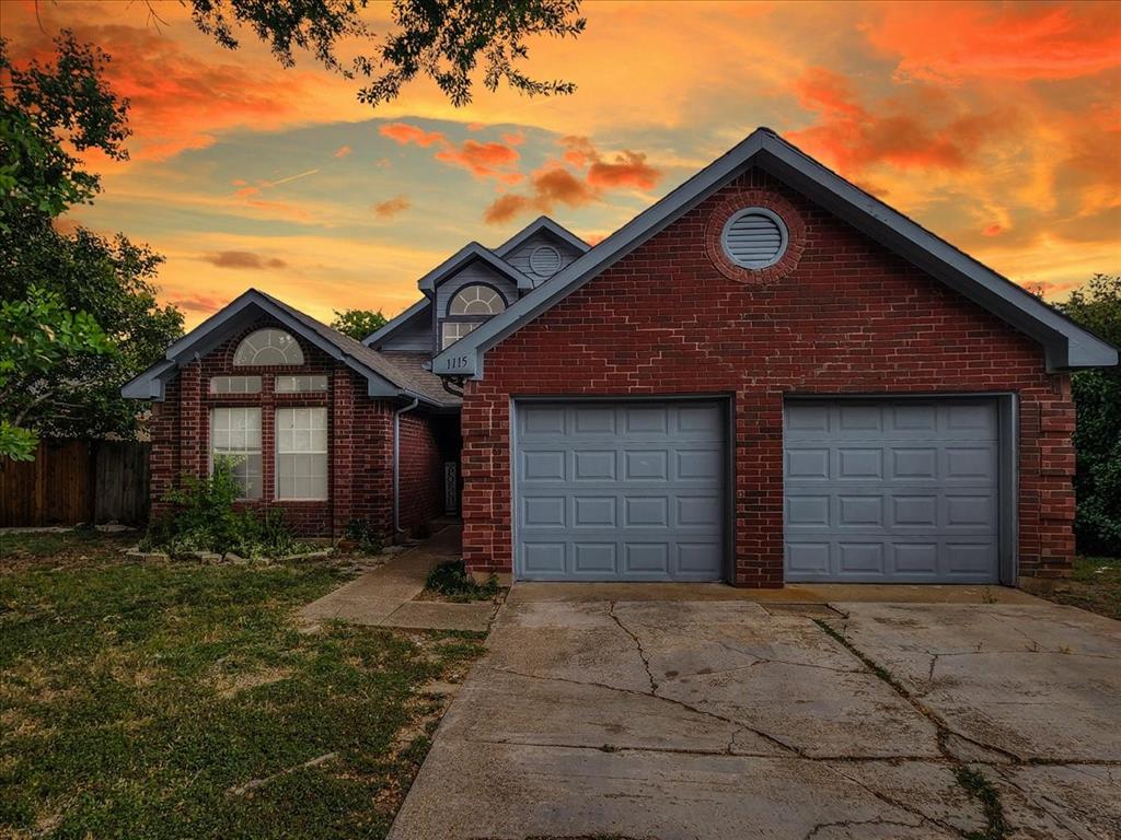 a house view with a outdoor space