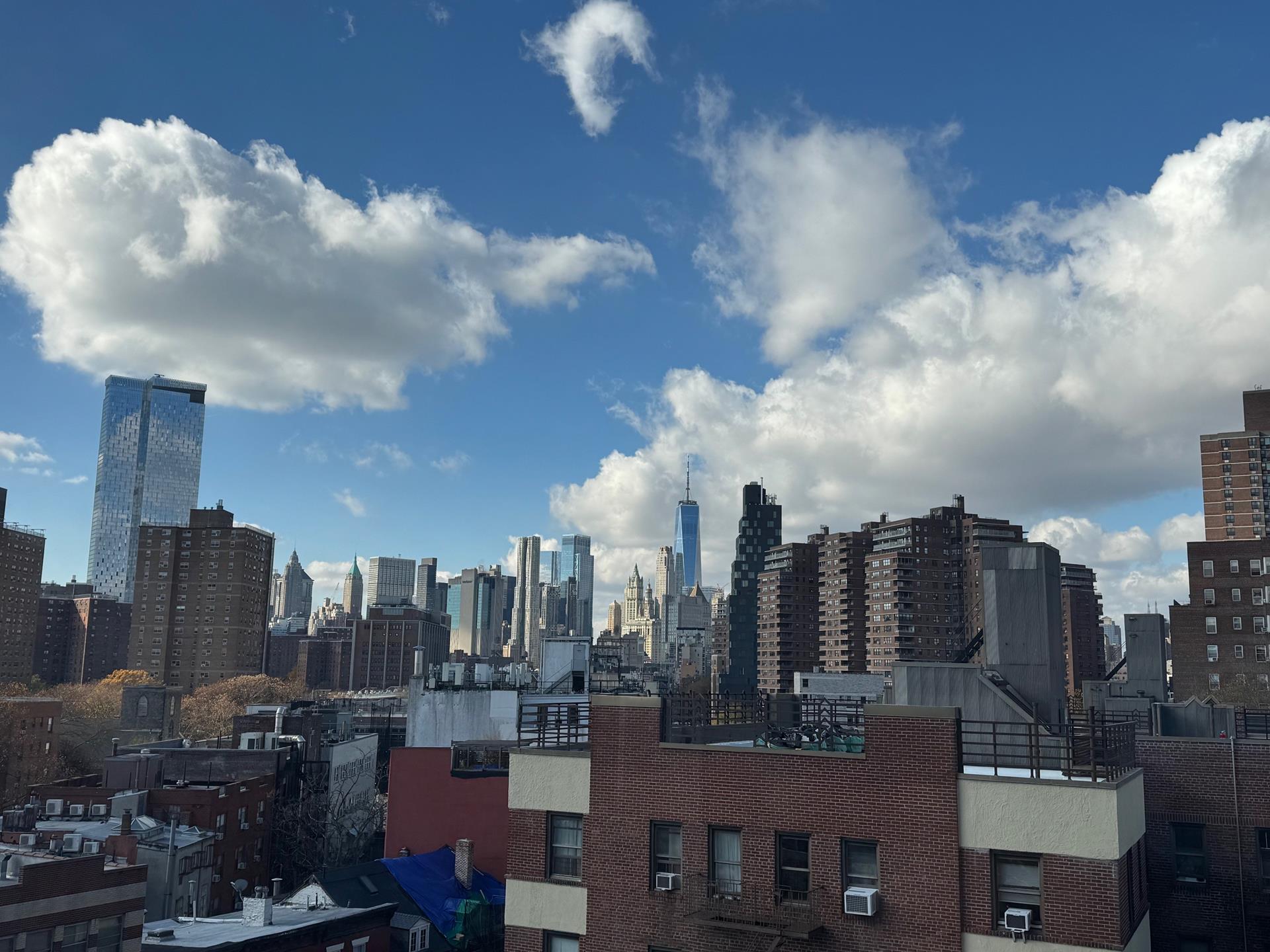 a city view with lot of high rise buildings