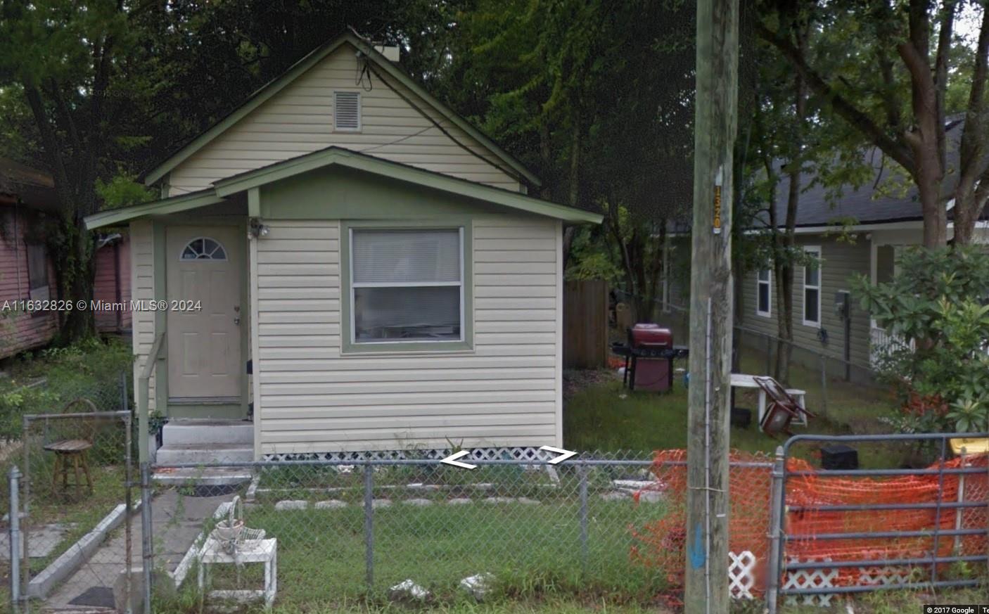 a view of house with backyard