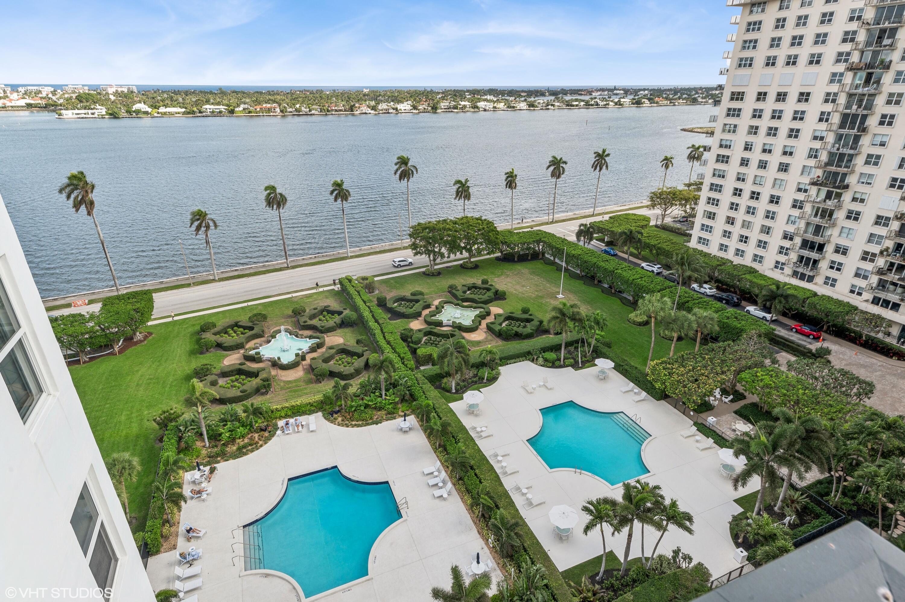 View of Pool and Intracoastal