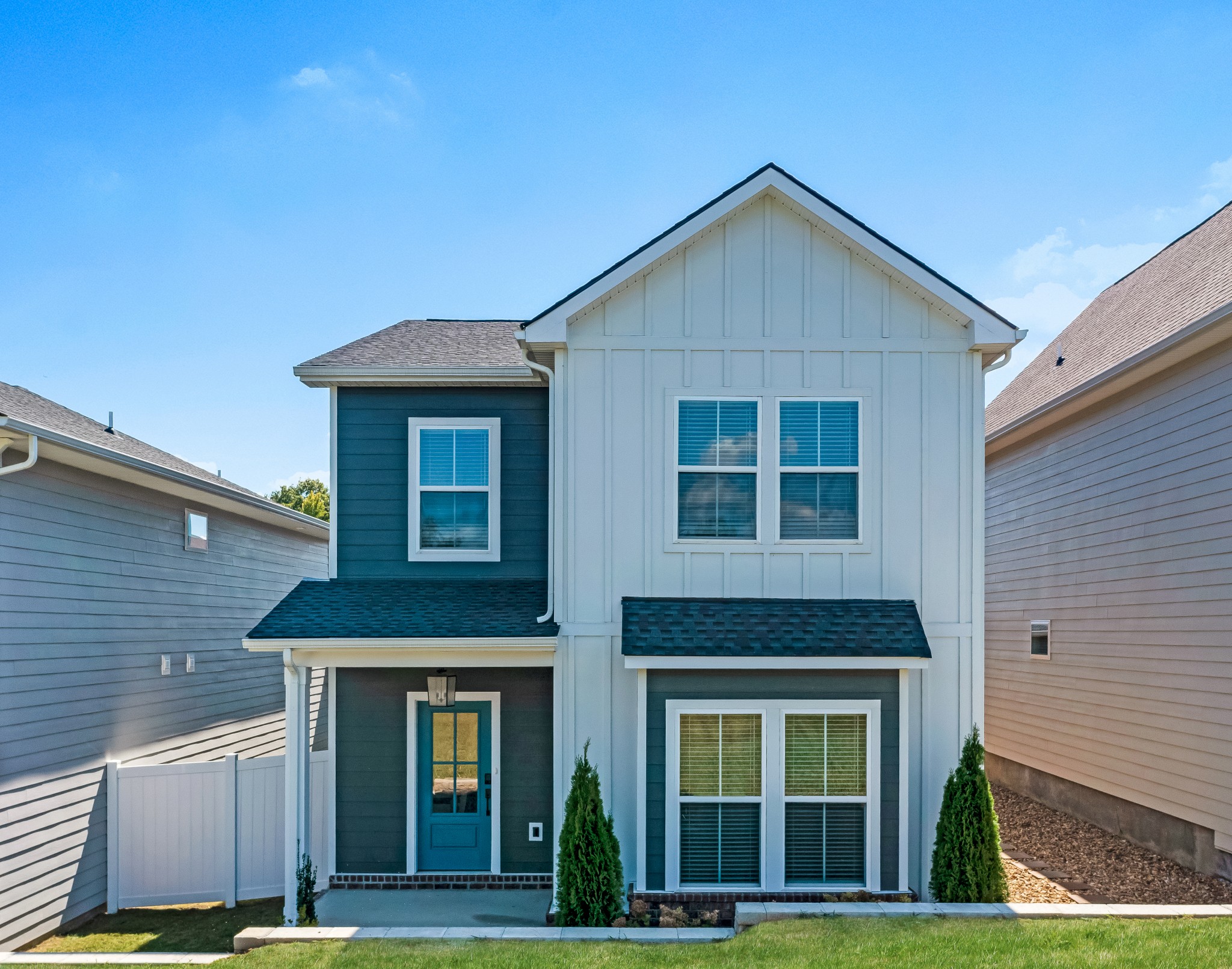 The beloved Charlotte plan with Farmhouse elevation. This lot overlooks a meadow and you will love this floorpan! Large bonus room up, primary on main and good storage space!