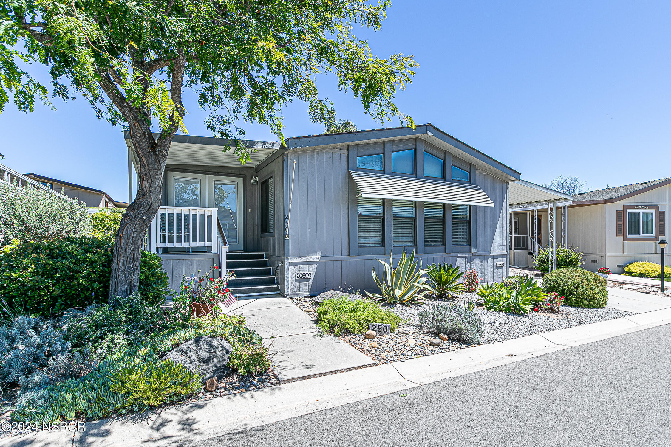 front view of a house