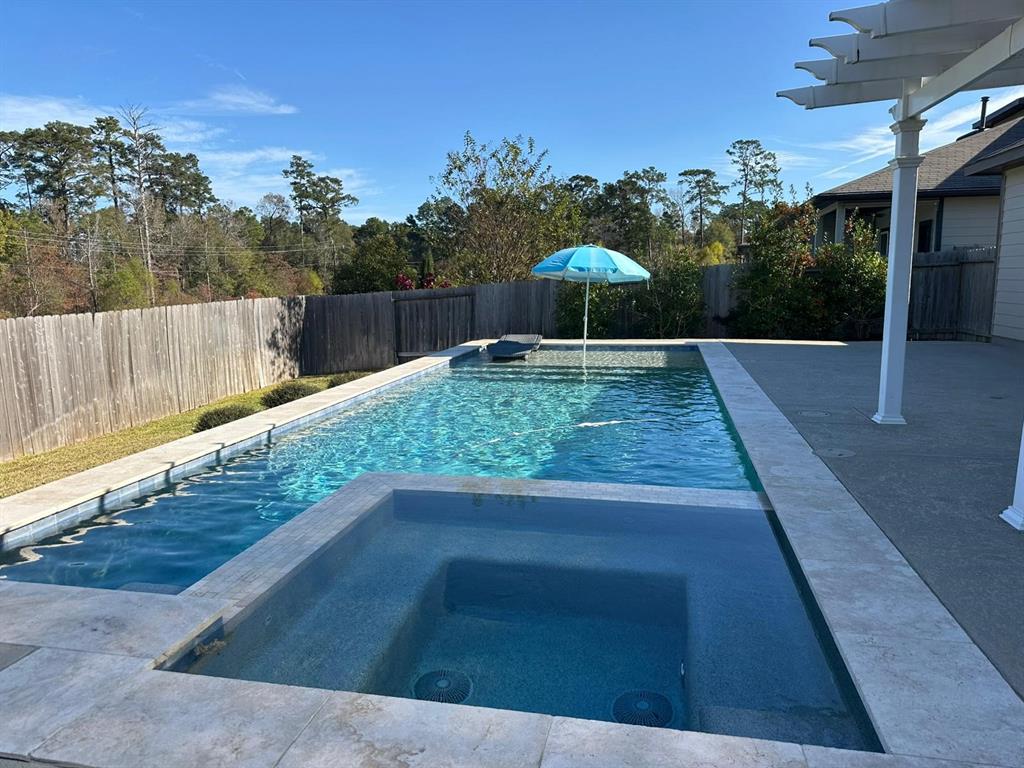 a backyard of a house