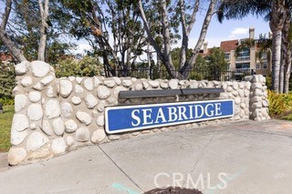 a view of street sign