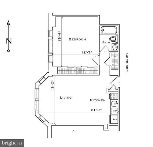 $2,150 | 135 South 19th Street, Unit 1107 | Rittenhouse Square