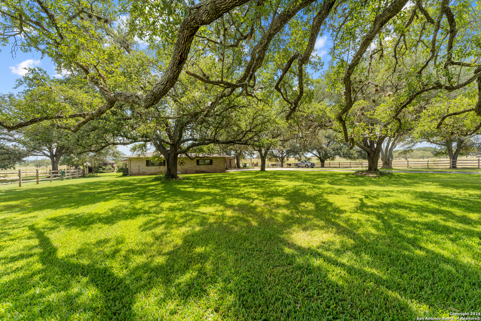 a view of green field