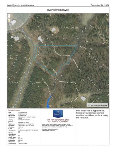 $65,000 | 0 Riverwalk Road | Shiloh Township - Iredell County